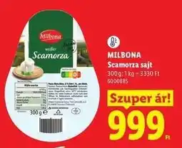 Lidl Milbona Scamorza sajt ajánlat