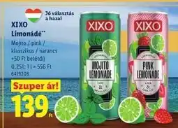Lidl XIXO Limonáde ajánlat