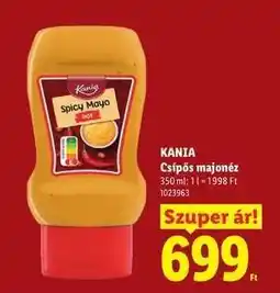 Lidl KANIA ajánlat