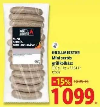 Lidl GRILLMEISTER ajánlat