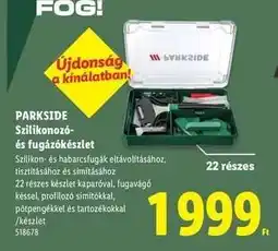 Lidl PARKSIDE Szilikonozó- és fugázókészlet ajánlat