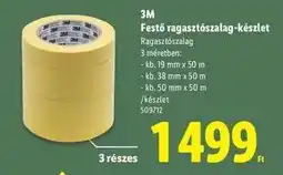 Lidl 3M Festő ragasztószalag készlet ajánlat