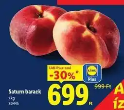 Lidl Saturn barack ajánlat