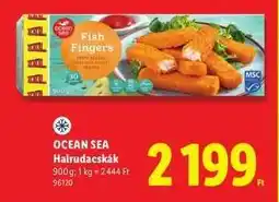 Lidl OCEAN SEA Halrudacskák ajánlat