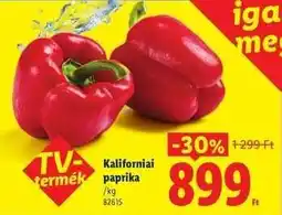Lidl Kaliforniai paprika ajánlat