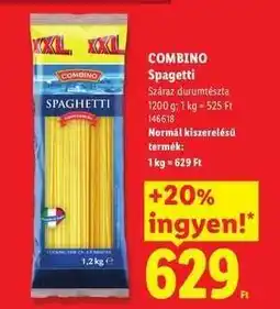 Lidl COMBINO Spagetti ajánlat