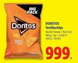 Lidl DORITOS TORTILLACHIPS ajánlat
