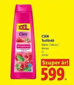 Lidl CIEN Tusfürdő ajánlat