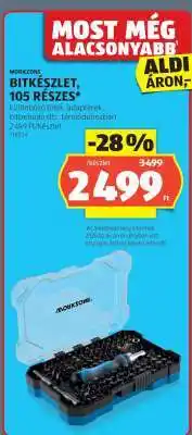 ALDI WORKZONE Bitkészlet, 105 részes ajánlat