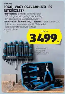 ALDI FOGÓ- VAGY CSAVARHÚZÓ- ÉS BITKÉSZLET ajánlat