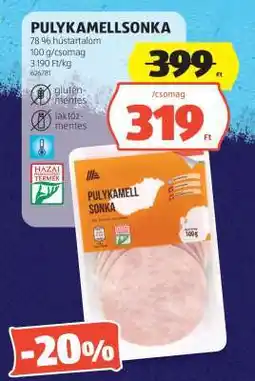 ALDI Pulykamellsonka ajánlat