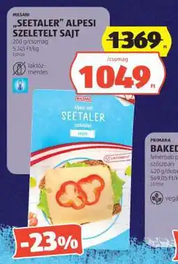 ALDI MILSAN „SEETALER” ALPESI SZELETELT SAJT ajánlat