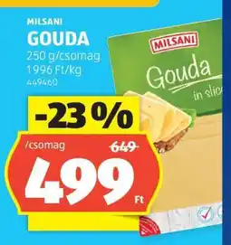 ALDI Milsani Gouda ajánlat