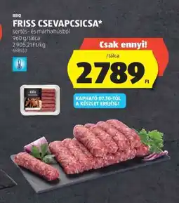 ALDI Friss csevapcsicsa ajánlat