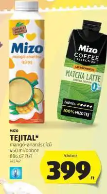 ALDI MIZO Tejital ajánlat