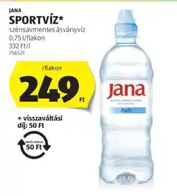 ALDI Jana Sportvíz ajánlat