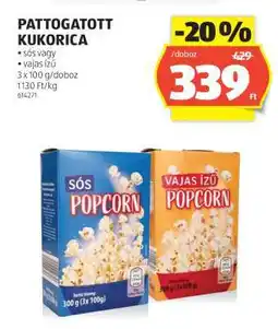 ALDI Pattogatott Kukorica ajánlat