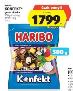 ALDI HARIBO KONFEKT gumicukorka ajánlat