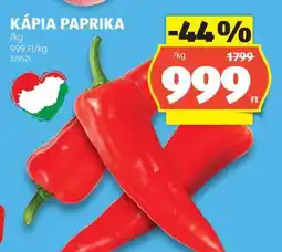 ALDI Kápia paprika ajánlat