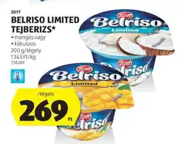 ALDI Belriso Limited Tejberizs ajánlat