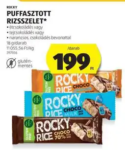 ALDI ROCKY PUFFASZTOTT RIZSSZELET ajánlat