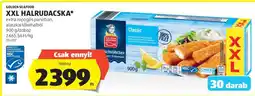 ALDI GOLDEN SEAFOOD XXL HALRUDACSKA ajánlat
