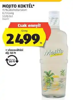 ALDI MOJITO KOKTÉL ajánlat