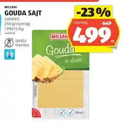 ALDI Milsani Gouda Sajt ajánlat