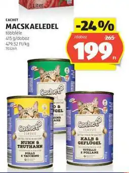 ALDI CACHET MACSKAELEDEL ajánlat