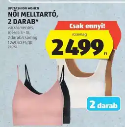 ALDI UP2FASHION WOMEN Női Melltartó, 2 Darab ajánlat