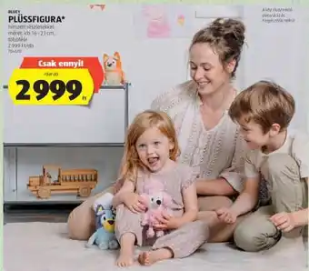 ALDI BLUEY PLÜSSFIGURA ajánlat
