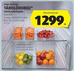 ALDI HOME CREATION TÁROLÓDOBOZ ajánlat