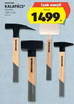 ALDI WORKZONE KALAPÁCS ajánlat