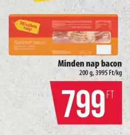 Coop Minden Nap bacon ajánlat