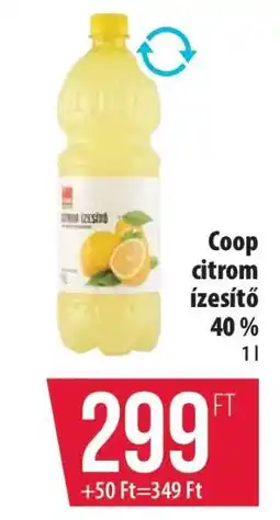 Coop Coop citrom ízesítő ajánlat