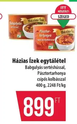 Coop Házi ízek egytálétel ajánlat