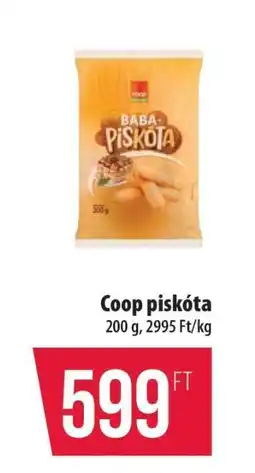 Coop Coop piskóta ajánlat