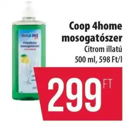 Coop Coop 4home mosogatószer ajánlat