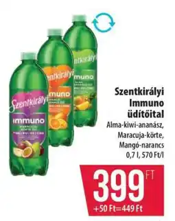 Coop Szentkirályi Immuno üdítőital ajánlat