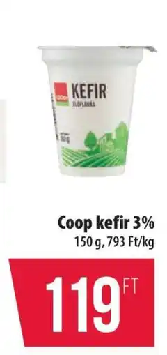 Coop Coop kefír 3% ajánlat