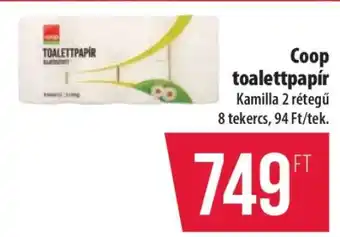 Coop Coop toalettpapír ajánlat