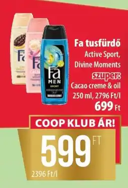 Coop Fa tusfürdő ajánlat
