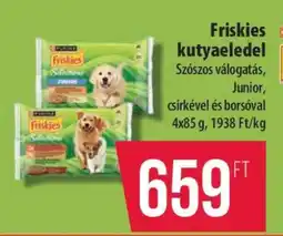Coop Friskies kutyaeledel ajánlat