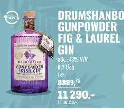 Metro DRUMSHANBO GUNPOWDER FIG & LAUREL GIN ajánlat
