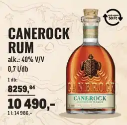 Metro CANEROCK RUM ajánlat