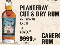 Metro PLANTERAY CUT&DRY RUM ajánlat