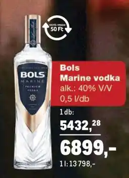 Metro Bols Marine vodka ajánlat