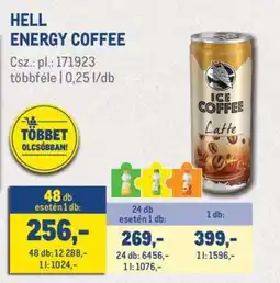 Metro HELL ENERGY COFFEE ajánlat