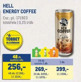 Metro HELL ENERGY COFFEE ajánlat