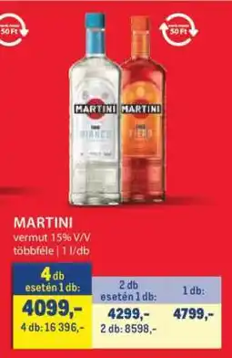 Metro MARTINI ajánlat